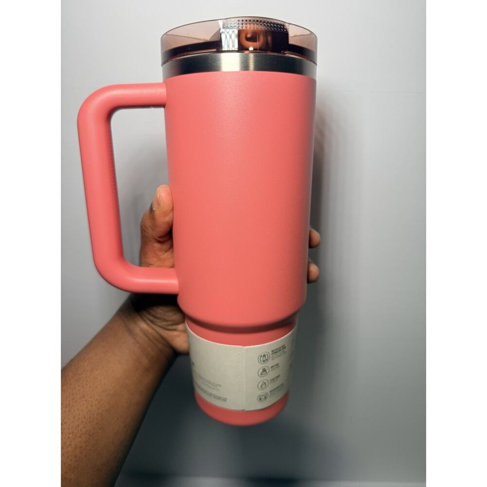 Stanley Oasis TERRACOTTA CORAL PINK 30oz Tumbler Protour Flip Straw BNWT BNIB - Picture 4 of 6